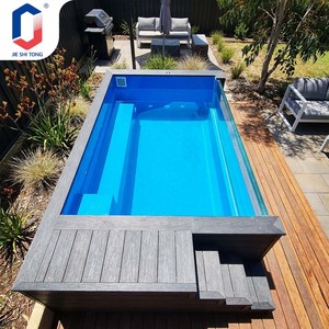 Coastal Home Above Ground Pool Leakproof UV Resistant Durable Prefabricated Design For Family Outdoor Leisure Time pool - Product Image 3