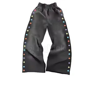 ชุดวอร์มพลอยเทียมสำหรับผู้ชายชุดวอร์มใส่สบายระบายอากาศ - Product Image 3