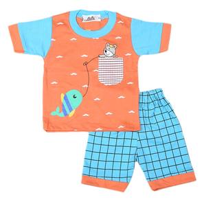 ชุดสูทเด็กชายแขนสั้น 4549 - สีพีช - B - Product Image 1