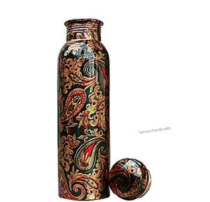 Botellas de agua de cobre puro de alta calidad, diferentes estilos, embalaje prémium, artículos para bebidas, suministros al por mayor - Product Image 3