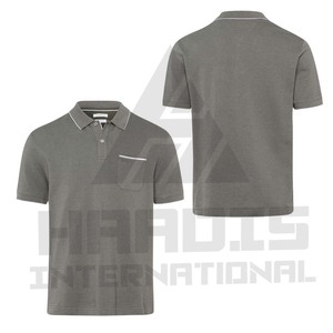 Chemises décontractées pour hommes à manches courtes, dernière collection, en velours uni 100 % coton, anti-plis - Product Image 6