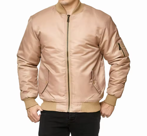 Fabricant OEM Blouson aviateur coupe-vent de haute qualité Broderie pilote à impression numérique Blouson aviateur personnalisé ODM - Product Image 2