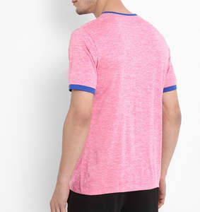 เสื้อยืดตัดเย็บแบบสองสีพร้อมลายปัก - Product Image 4