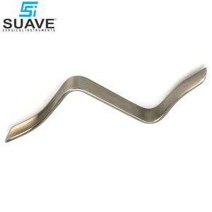 SUAVE SURGICAL INSTRUMENTS-Retractor de rodilla Z de acero de diferentes tamaños, producto premium de la más alta calidad fabricado en Pakistán - Product Image 4