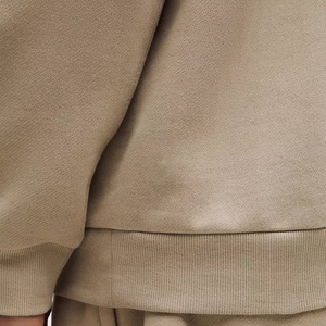 Sudaderas blancas extragrandes con bolsillo transpirable y bordado personalizado de alta calidad para hombre - Product Image 2