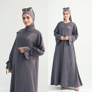 Abaya de Mujer de Primera Calidad, Elegante y Modesta, Abaya de Tela Nida, Jilbab, Ropa Musulmana, Abaya Ligera - Product Image 3