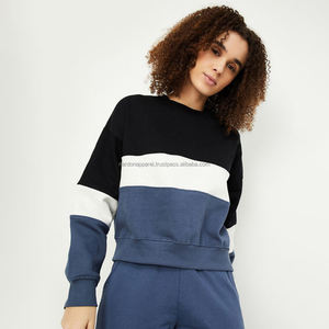 Nardon Apparel - Sudaderas de Mujer al por Mayor, Color Sólido, Personalizadas, Cuello Redondo, 350g - Product Image 1