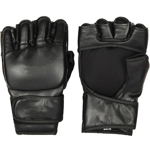 Top vente 2025 marque privée adulte MMA gants de boxe en cuir équipement d'entraînement sportif avec poignet lacé meilleur prix - Product Image 4