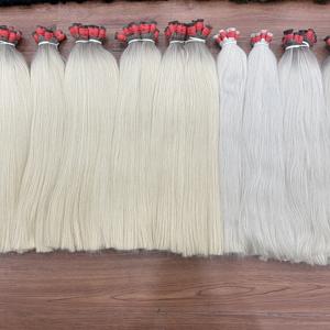 สีผมขายดีที่สุด: ผมต่อแท้เวียดนามแบบตรงธรรมชาติ ความยาวเต็ม มีสินค้าพร้อมส่ง - Product Image 4