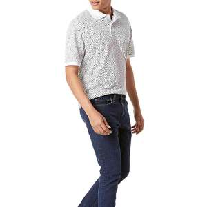 Chemise pour homme en toile anti-rides de haute qualité avec poche, motif imprimé, mélange de spandex/coton, grandes tailles disponibles - Product Image 5