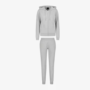Vêtements de sport pour femmes sur mesure en gros, ensembles de survêtement deux pièces pour femmes, ensembles de jogging, survêtements à fermeture éclair, sweats à capuche et pantalons de survêtement - Product Image 4