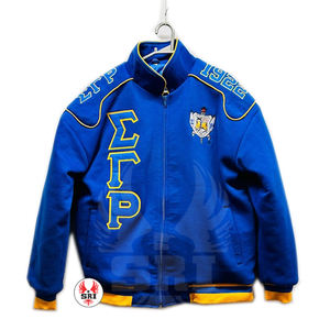 Veste de course personnalisée Sigma Gamma Rho pour femme Vêtements d'extérieur de qualité supérieure avec broderie unique - Product Image 2