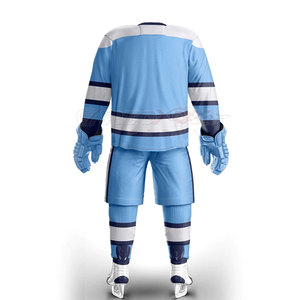 Uniforme de hockey sur glace personnalisé Impression par sublimation Logo Design Youth Hockey Jersey Sports Wear - Product Image 5