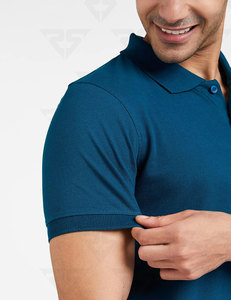 Wholesale polo <b>shirts</b> Low MOQ custom Design unisex Breathable Quick-drying <b>100</b>% <b>Polyester</b> Pique Golf Polo T <b>Shirt</b> OEM - Product Image 5