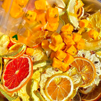 Vietnamese biologische afslankende gezonde fruitthee zakjes gemengde gedroogde passievruchtgranulaat sinaasappel kruiden besprenkelde droge smaakvolle thee