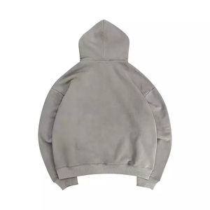 Sweat à capuche premium épais en molleton de coton surdimensionné personnalisé OEM pour streetwear, hiver, décontracté et usage quotidien - Product Image 2