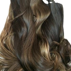 Mechones de pelo crudo vietnamita, cabello Natural liso, gran Stock, calidad superior - Product Image 1