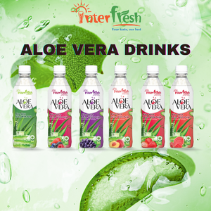 Interfresh 500ml Jugo de Aloe Vera Sabor a Fresa y Mango Opciones OEM y ODM Hecho en Vietnam - Product Image 3