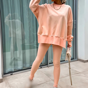 Conjunto de 2 Piezas de Ropa Deportiva para Mujer con Diseño de Logotipo Personalizado, Pantalones Deportivos y Sudadera con Capucha - Product Image 5