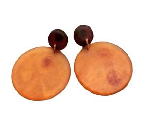 Boucles d'oreilles en résine époxy les plus vendues, créations artisanales, bijoux tendance, cadeaux pour mariage et événements festifs pour filles au meilleur prix - Product Image 1