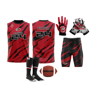 เครื่องแบบ7v7ฟุตบอล7v7โลโก้ผลิตตามแบบใหม่ชุดยูนิฟอร์มฟุตบอลระบายอากาศได้ดีพิมพ์ซับลิเมชัน - Product Image 2