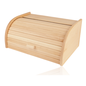 Beech Wood <b>Bread</b> Box 40x29x18 cm 11 Colour Options Natural Lacquer <b>Wooden</b> <b>Bread</b> <b>Bin</b> Wholesale Custom Logo - Product Image 1