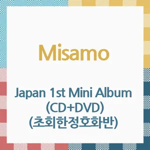[Official KPOP Albums] Korean Girl Gorup Twice MISAMO Japan 1st Mini Album CD+DVD Limited Version