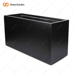Jardinière en acier galvanisé noir de 110 L, sans assemblage requis, pour extérieur - Product Image 2