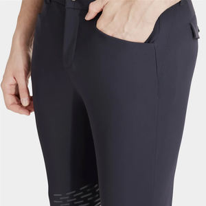 Pantalones ecuestres de caballo de cintura alta de algodón de suministro de fábrica para hombres/recién llegados pantalones de montar a caballo para hombres a precio barato - Product Image 5