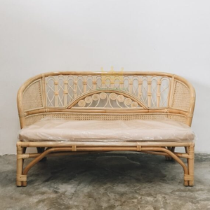 100% fait à la main enfants rotin chaise 2 places Vietnam moderne pour manger en plein air salon cuisine parc utiliser pas cher prix coussin - Product Image 1