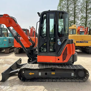 Mini-pelle japonaise originale Zx50 à bas prix d'occasion 5 tonnes poids en ordre de marche pour bâtiment de construction - Product Image 6