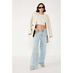 Camiseta Corta Informal de Manga Corta y Cuello Redondo en Tela Turca 100% Algodón Corte Regular - Product Image 3