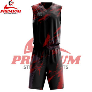 Uniforme de basket-ball moderne Design personnalisé pour hommes femmes Maillot en maille léger avec short Ensemble d'entraînement athlétique - Product Image 1