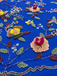 New Jacquard <b>Stretch</b> Embroidered Net Tulle Bridal <b>Lace</b> Fabric with <b>Lace</b> Sequins In-Stock Weft Knitted for Wedding Girls' Dresses - Product Image 2