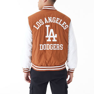 Nouvel arrivage de veste bombardier baseball universitaire hommes hip hop logo personnalisé patchwork varisty vestes streetwear collège manteaux - Product Image 5