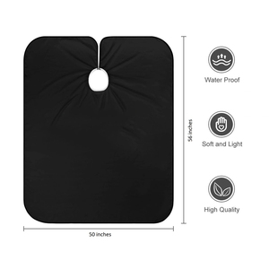 Capes de barbier en polyester de haute qualité pour les coupes de cheveux professionnelles, durables, imperméables, antistatiques, confortables pour tous les clients - Product Image 3