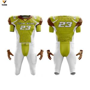 OEM Nuevo Diseño Personalizado Fútbol Americano Jerseys Personalizado Impreso Barato Fútbol Americano Uniformes Set - Product Image 3