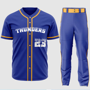 2025 haute qualité Top Design Baseball et Softball Sports porte des uniformes de meilleure qualité jeunes Softball à terrain lent uniformes à séchage rapide - Product Image 3