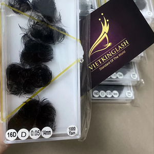 3D 7D 10D 20D Premade Loose Fan Eyelashes 100% Handmade Synthetic High Quality Eco-Friendly Cashmere for Lash Artists Custom - Product Image 1
