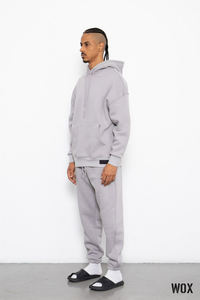 ชุดวอร์มสเวตแพนท์แบบกำหนดเอง ชุดจ็อกเกอร์พิมพ์ลาย กางเกงแทร็คเปล่าทรงหลวม กางเกงฟลีซทรงหลวม ยูนิเซ็กซ์ ไซส์พลัส ผ้าฝ้าย 100% ระบายอากาศได้ดี - Product Image 2