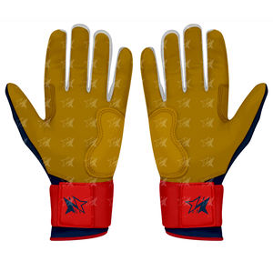 Guantes de bateo de béisbol de piel de oveja personalizados Guantes de bateo profesionales Guantes juveniles con logotipo personalizado - Product Image 6