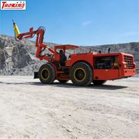 Equipo de Escalado Hidráulico TPX-104 Jumbo Tuoxing con Pluma Plegable y Martillo Rompedor para Escalado de Roca en Túneles Subterráneos