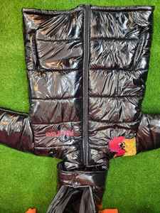 Veste polaire personnalisée unisexe de haute qualité, col montant style vintage, logo personnalisé brodé en toile pour l'hiver - Product Image 2