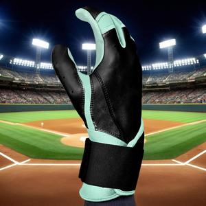 Gants de frappeur de baseball antidérapants en cuir véritable de qualité supérieure pour hommes - Product Image 5