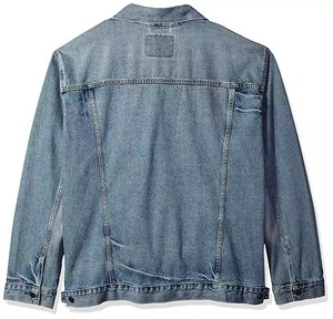 Chaquetas Vaqueras de Mezclilla Lavada para Hombre, Personalizadas, al por Mayor, de Moda, Estilo Urbano, de Marca, de Venta Caliente - Product Image 6