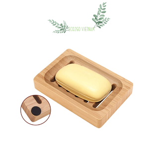 จานสบู่ไม้ไผ่ธรรมชาติ/จานสบู่ไม้ไผ่ธรรมชาติอุปกรณ์เสริมในห้องน้ำขายส่งพร้อมโลโก้ตามสั่งจาก Eco2go เวียดนาม - Product Image 6