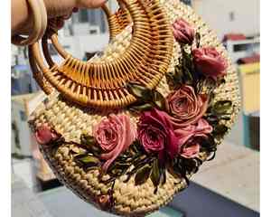 Bolsa de jacinto de agua de gran capacidad con bolsa de jacinto de agua de tejido Premium adecuada para venta al por mayor al por menor y exportación OEM - Product Image 4