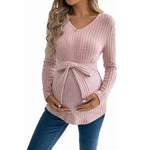 T-shirts de maternité pour femmes en gros - Nouveauté été 100% coton de haute qualité respirant imprimé design ample sans manches - Product Image 1