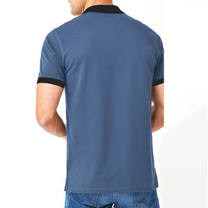 Summer Street Wear Hombres Polo de manga corta con contraste de color Nuevo diseño Ropa casual Hombres Camisetas de moda - Product Image 4