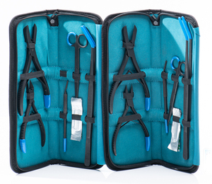 Kit de Herramientas para Fragrificación de Coral de Acero Inoxidable Alemán Negro Premium, Fuente de Alimentación Manual, Mejor Calidad y Precio, FIDA International - Product Image 1